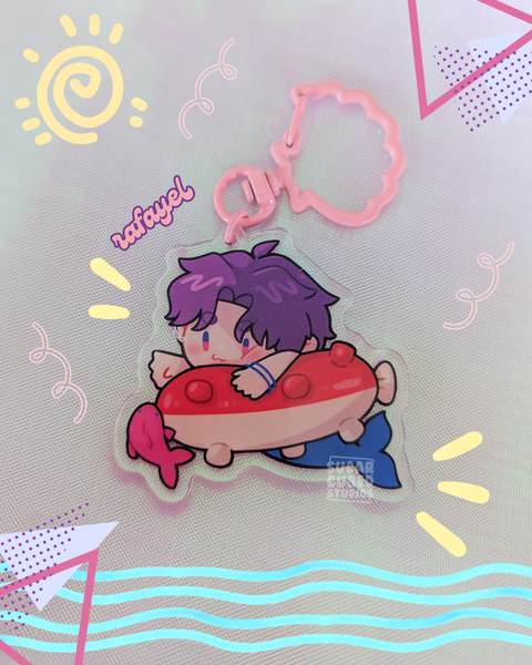 Pool Party with Him - Mystery Bag Acrylic Charm Keychain