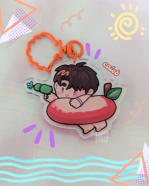Pool Party with Him - Mystery Bag Acrylic Charm Keychain