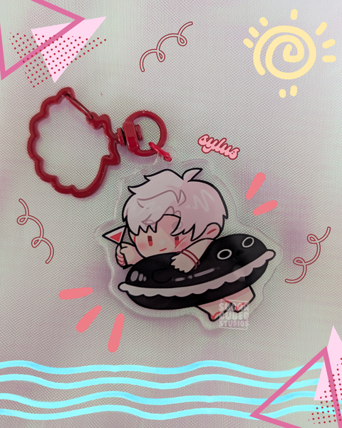 Pool Party with Him - Mystery Bag Acrylic Charm Keychain