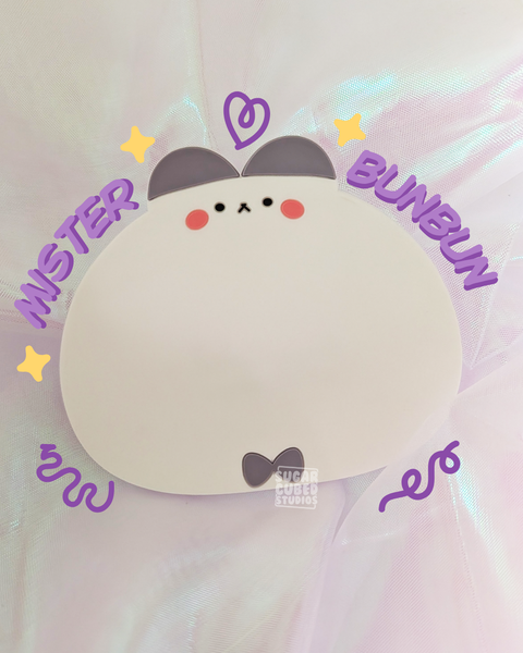 His "Mister Bunbun" PVC Coaster - Mascot Edition