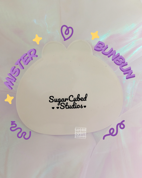 His "Mister Bunbun" PVC Coaster - Mascot Edition