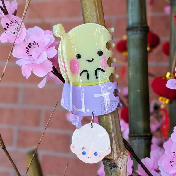 Alien Kid and Xavier - Dangle Hairclaw