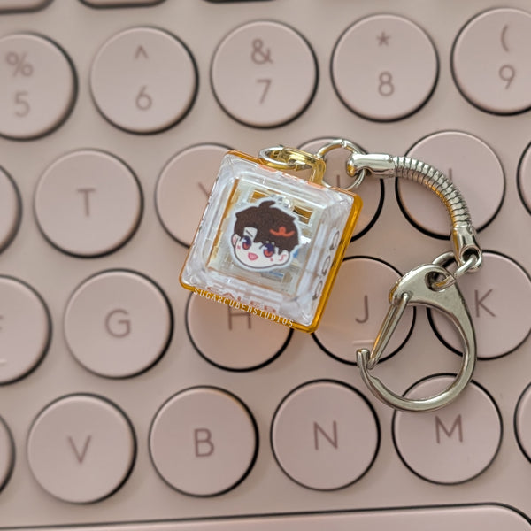 Caleb - Fidget Keycap Keychain