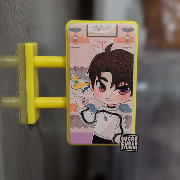 Caleb's Aviation Shop - Love and Deepspace - Fridge Magnet