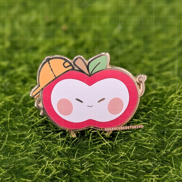 Caleb's Apple Mascot Enamel Pin - Love and Deepspace