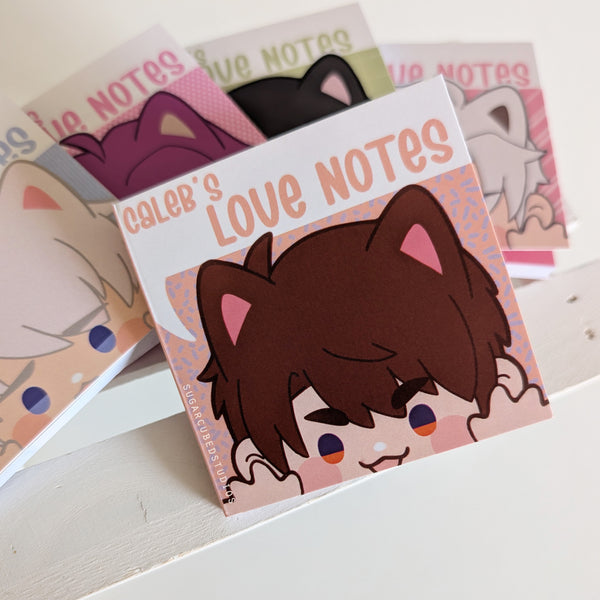 Caleb's Love Notes - Sticky Notepad
