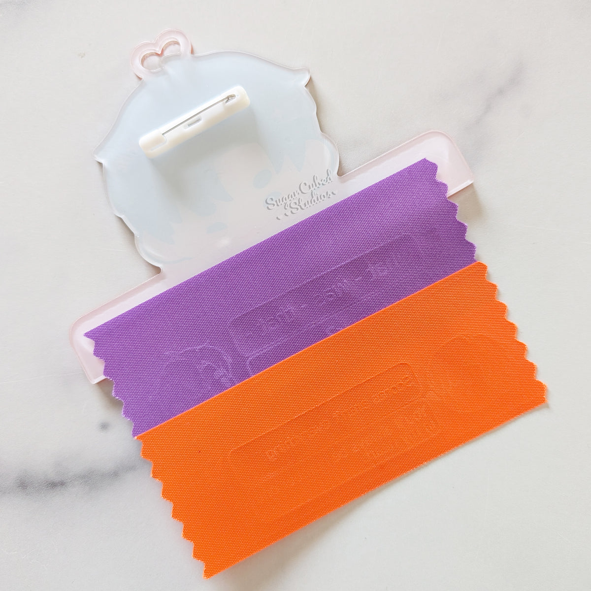 Caleb Acrylic Ribbon Holder – Sugar [Cubed]³ Studios
