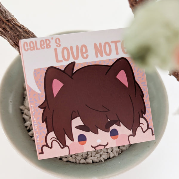 Caleb's Love Notes - Sticky Notepad