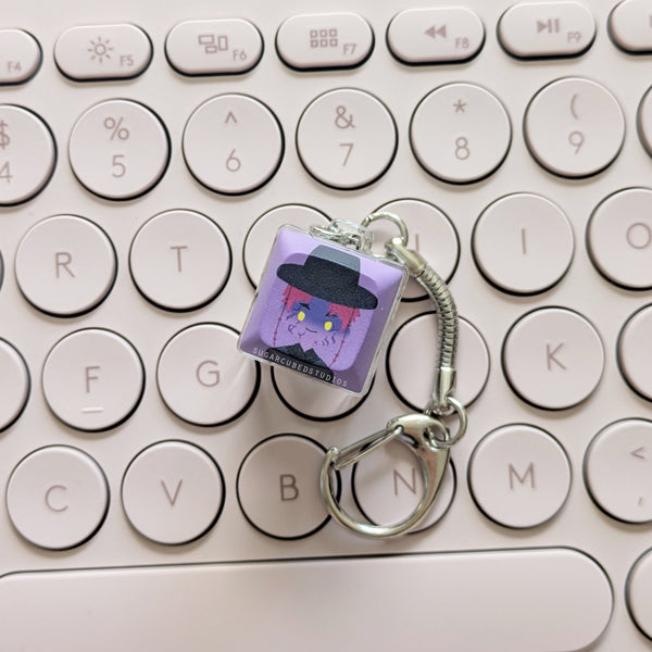 Demonic Kpop Idols - Fidget Keycap Keychain Series