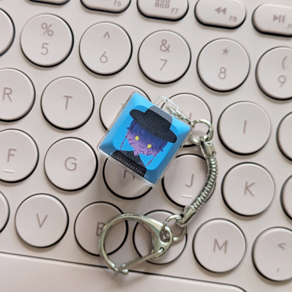 Demonic Kpop Idols - Fidget Keycap Keychain Series