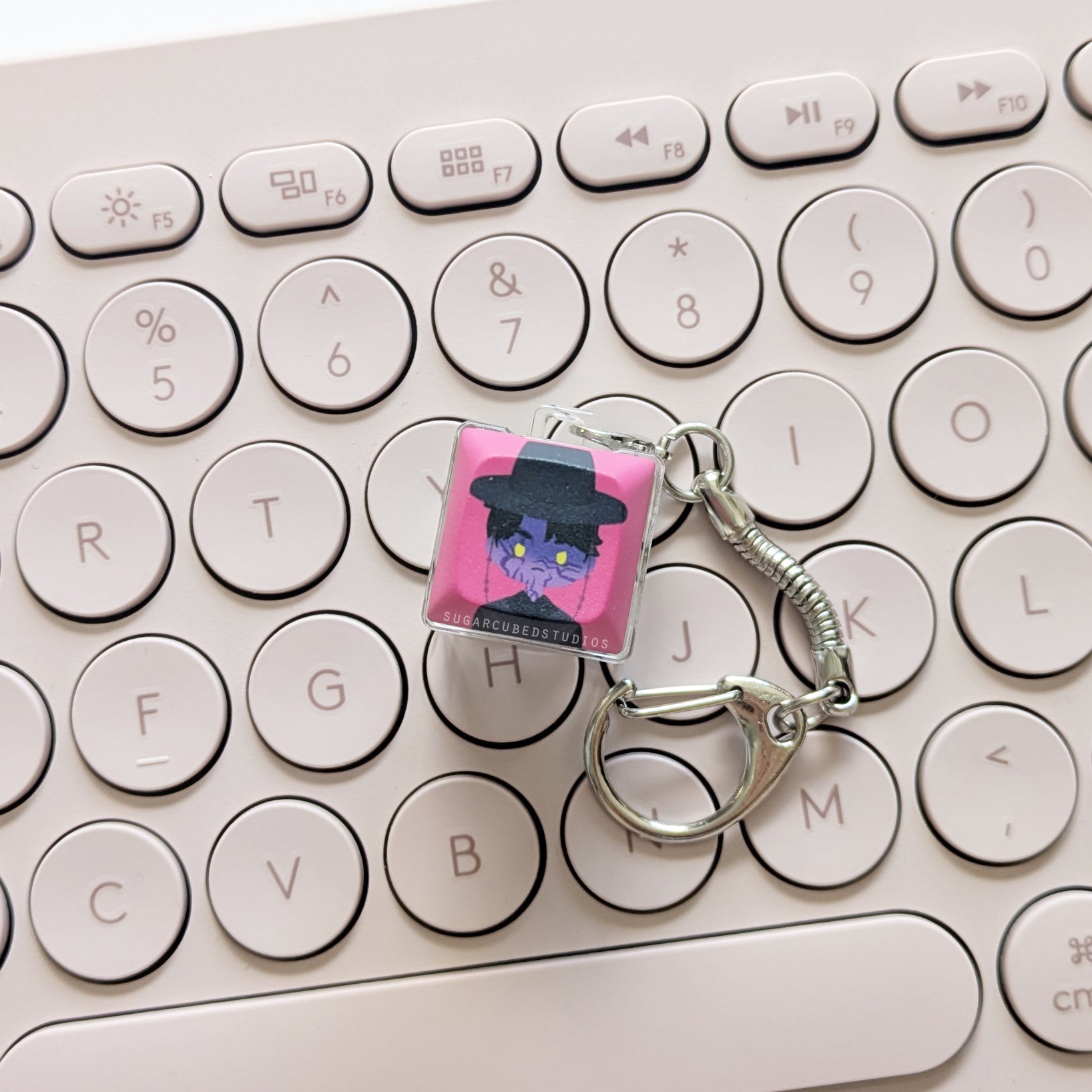 Demonic Kpop Idols - Fidget Keycap Keychain Series