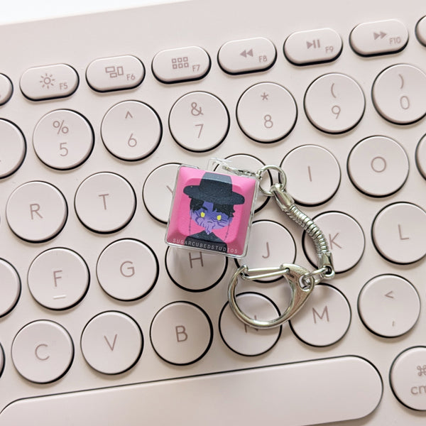 Demonic Kpop Idols - Fidget Keycap Keychain Series