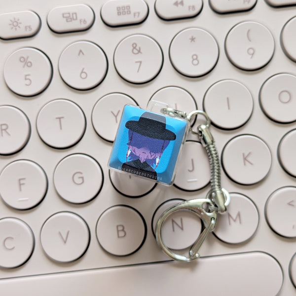 Demonic Kpop Idols - Fidget Keycap Keychain Series