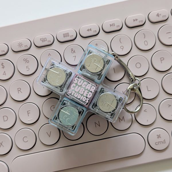 Demonic Kpop Idols - Fidget Keycap Keychain Series