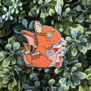 The Draconic Artificer - Dragons and Dragons Enamel Pin