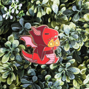 The Draconic Sorcerer - Dragons and Dragons Enamel Pin