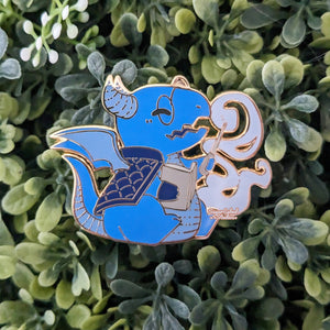 The Draconic Wizard - Dragons and Dragons Enamel Pin