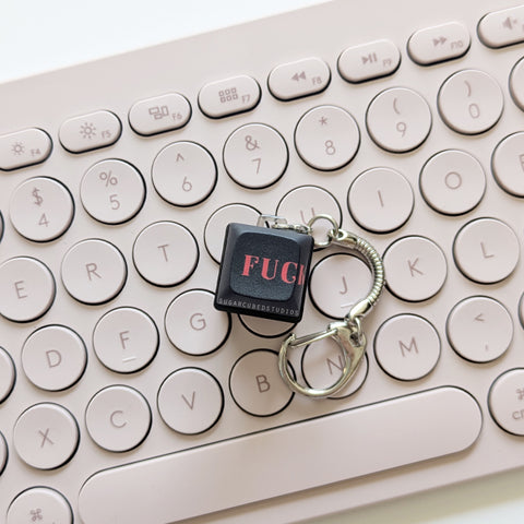 FUCK. - Fidget Keycap Keychain