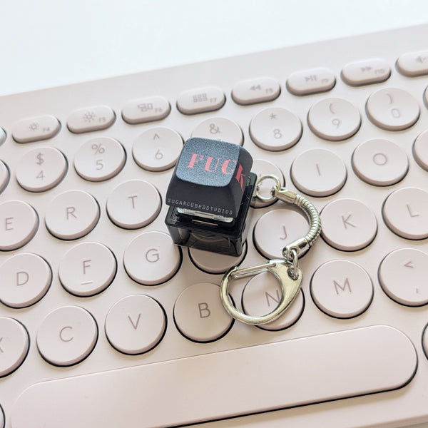 FUCK. - Fidget Keycap Keychain