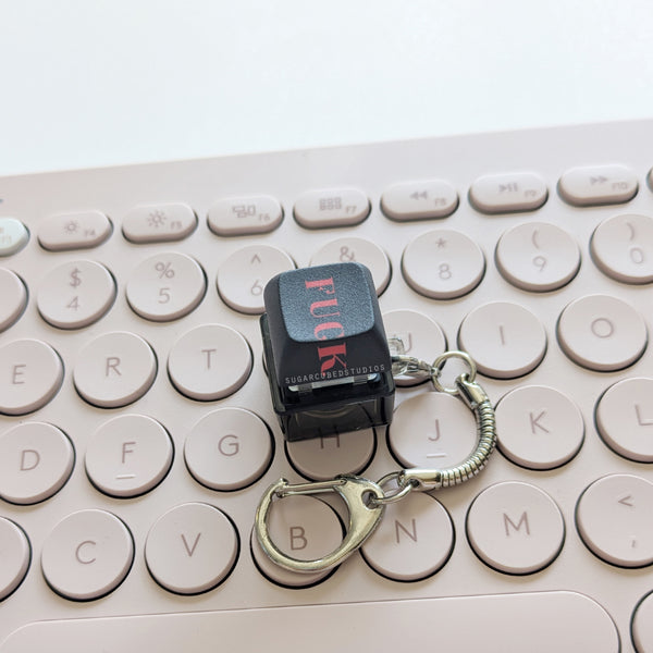 FUCK. - Fidget Keycap Keychain