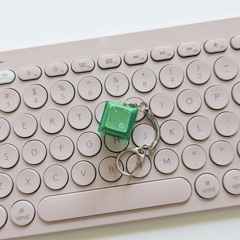Gelatinous Cube - Fidget Keycap Keychain