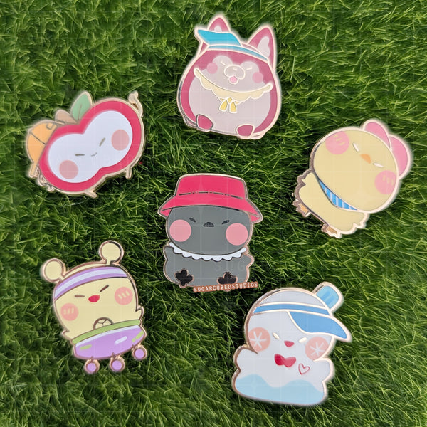 Love Interests' Mascot Enamel Pin Set - Love and Deepspace