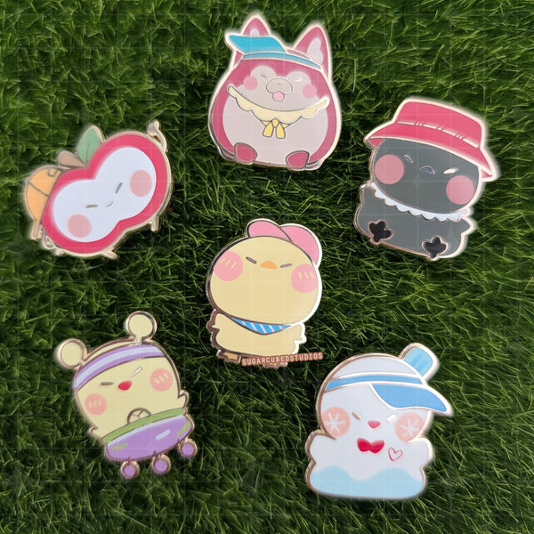 Love Interests' Mascot Enamel Pin Set - Love and Deepspace