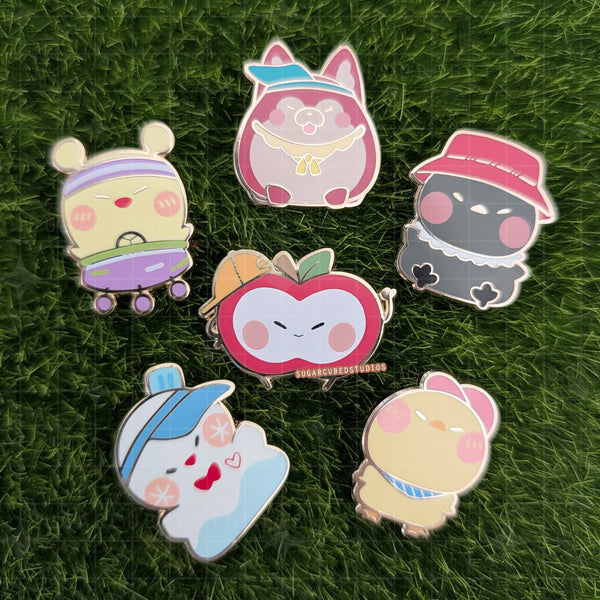 Love Interests' Mascot Enamel Pin Set - Love and Deepspace