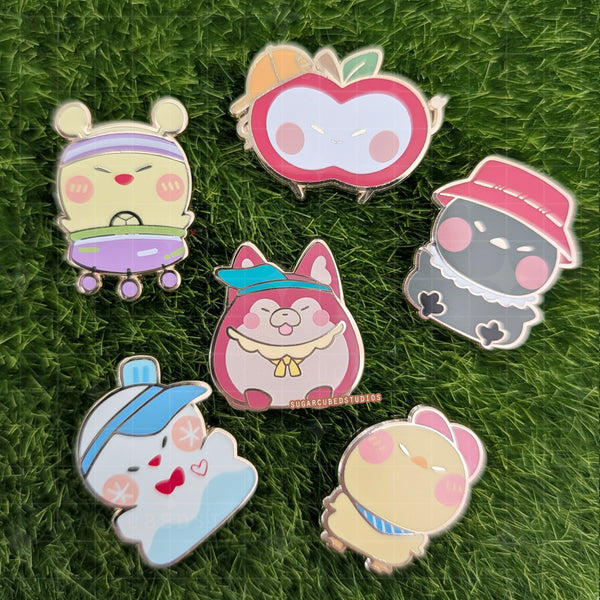Love Interests' Mascot Enamel Pin Set - Love and Deepspace