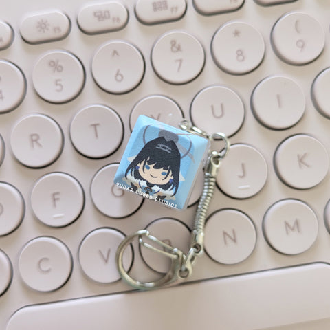 Ouro Kronii - Fidget Keycap Keychain