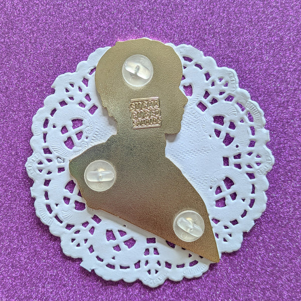 Caleb 夏以晝 - Oversized Enamel Pin