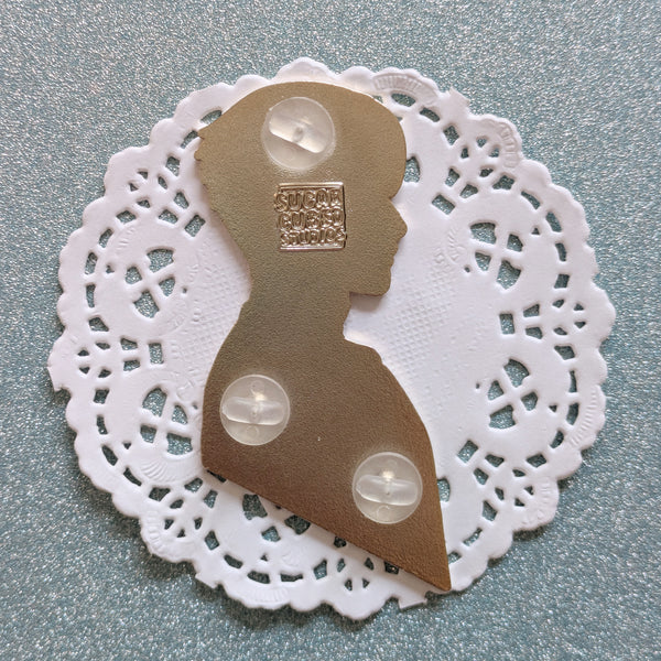 Xavier 沈星回 - Oversized Enamel Pin