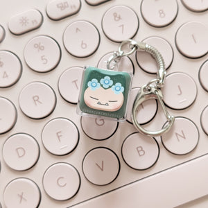 143 Mossy Giant - Fidget Keycap Keychain – Sugar [Cubed]³ Studios