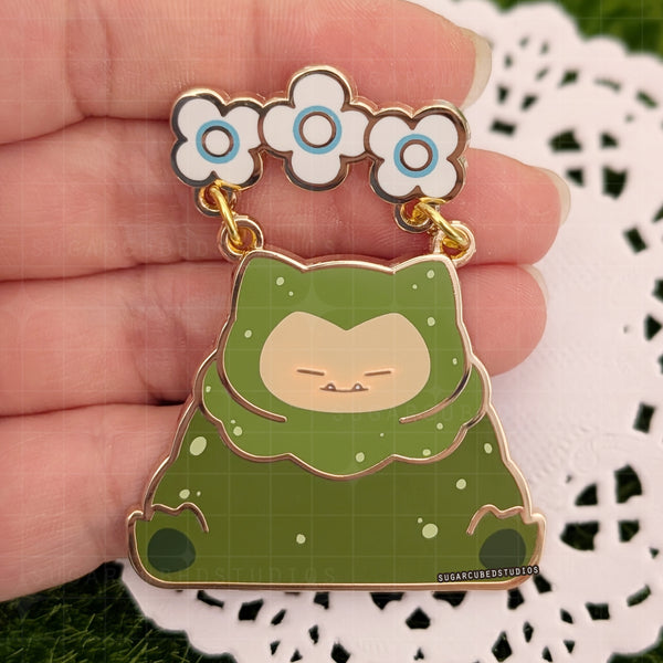 #143 Mossy Giant - Mystery Monster Dangle Enamel Pin
