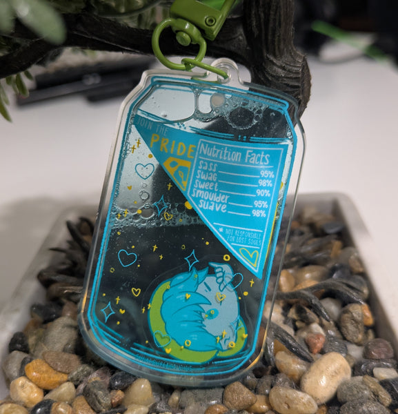 Soda Pop Boys - Liquid Acrylic Keycharm