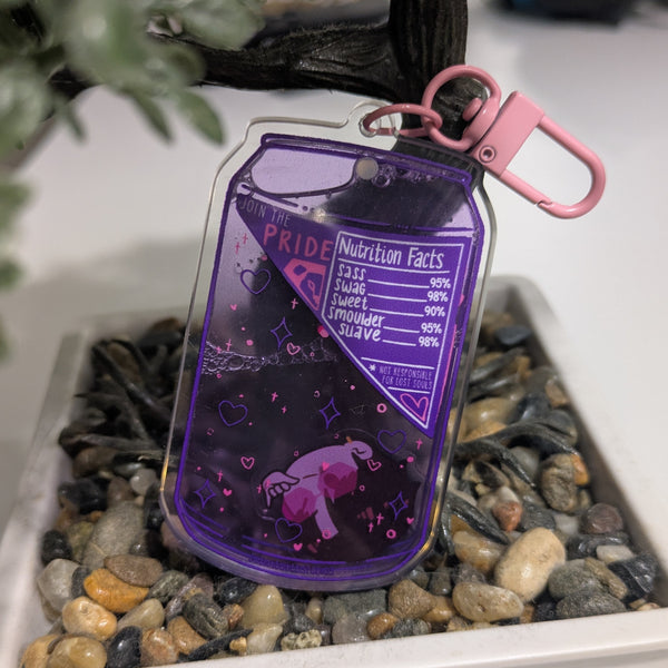 Soda Pop Boys - Liquid Acrylic Keycharm