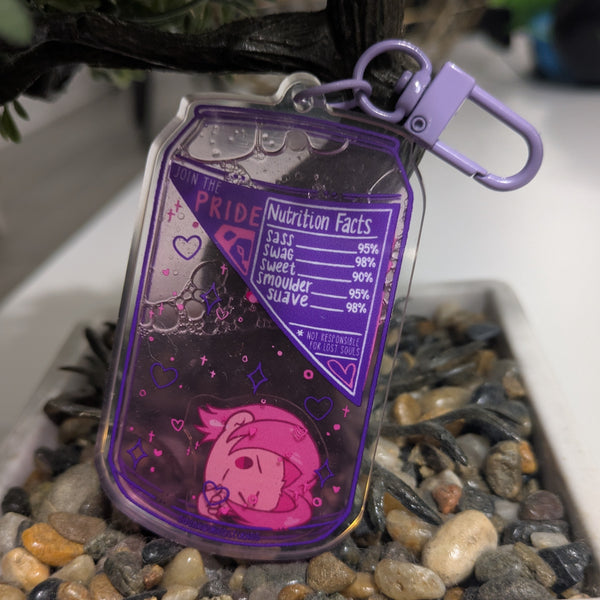 Soda Pop Boys - Liquid Acrylic Keycharm
