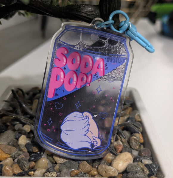 Soda Pop Boys - Liquid Acrylic Keycharm