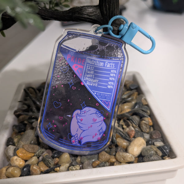 Soda Pop Boys - Liquid Acrylic Keycharm