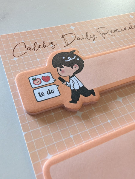 Caleb's Daily Reminder - Removeable Sticky Notes