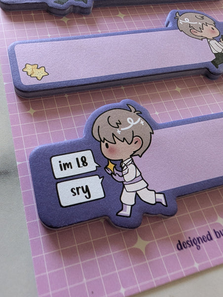 Xavier's Daily Reminder - Removeable Sticky Notes