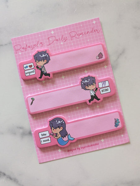Rafayel's Daily Reminder - Removeable Sticky Notes
