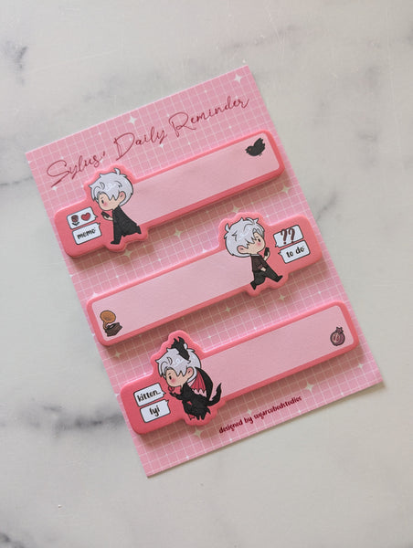 Sylus' Daily Reminder - Removeable Sticky Notes