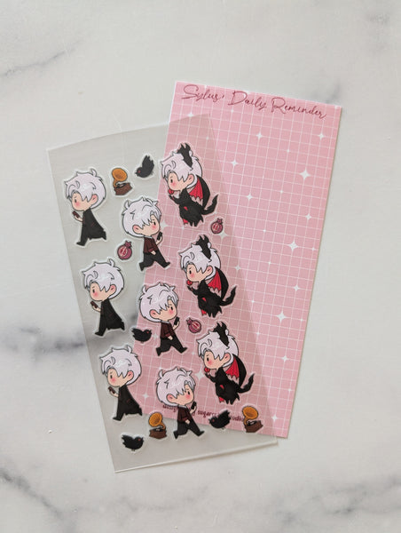 Sylus' Daily Reminder - Clear Deco Sticker