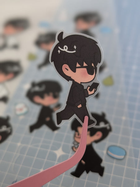 Zayne's Daily Reminder - Clear Deco Sticker