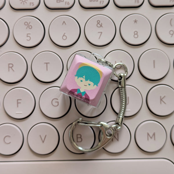 Poppy Kpop Idols - Fidget Keycap Keychain Series