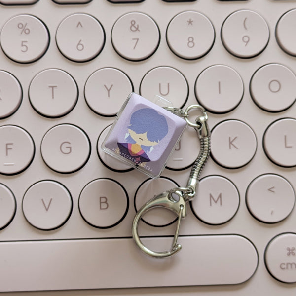 Poppy Kpop Idols - Fidget Keycap Keychain Series