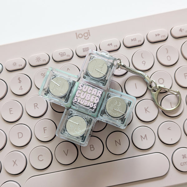 Poppy Kpop Idols - Fidget Keycap Keychain Series