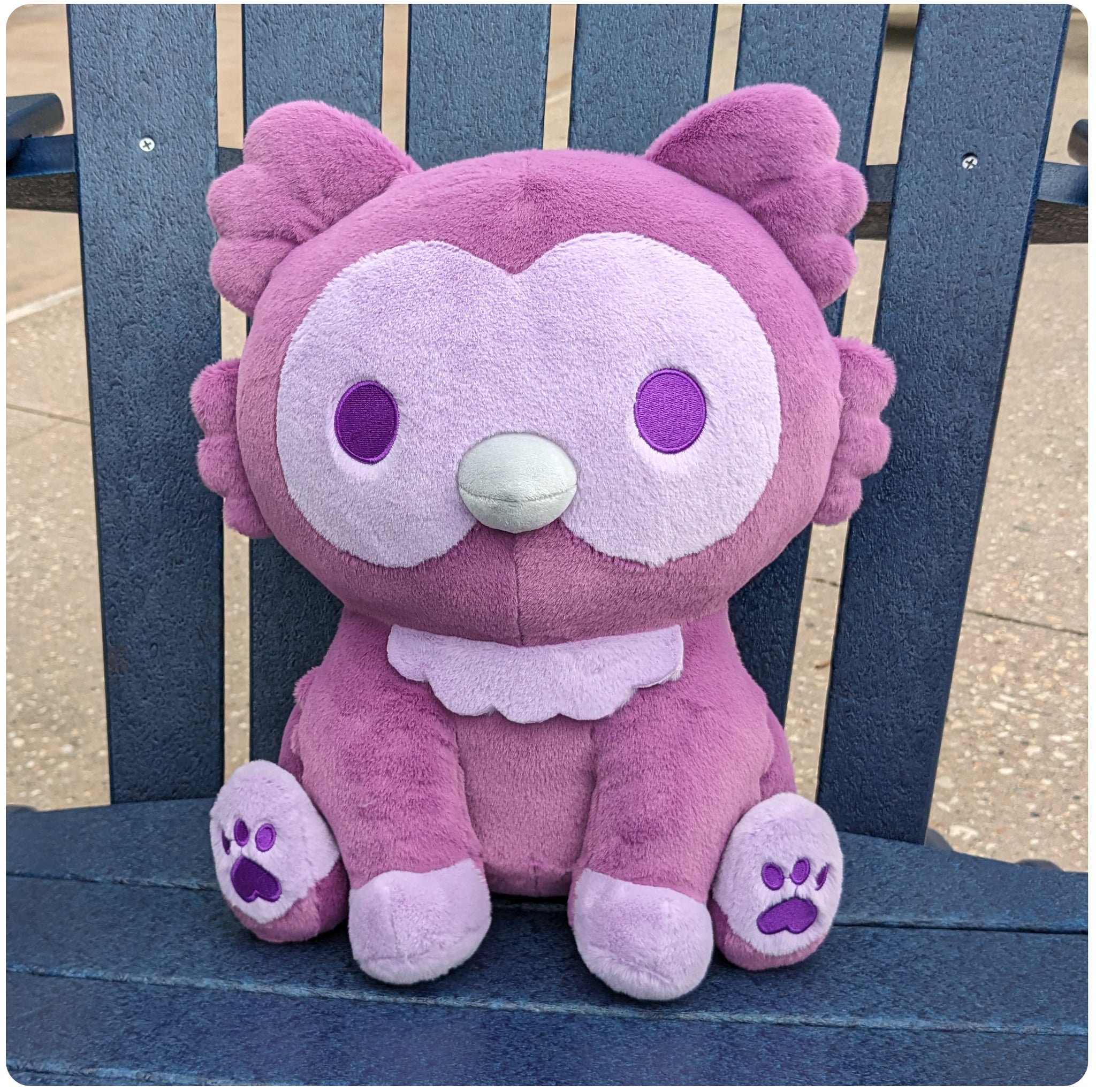 Owlbear Plushie – Sugar [Cubed]³ Studios
