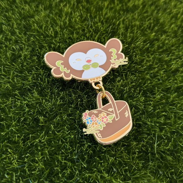 #722 - Mystery Monster Dangle Enamel Pin